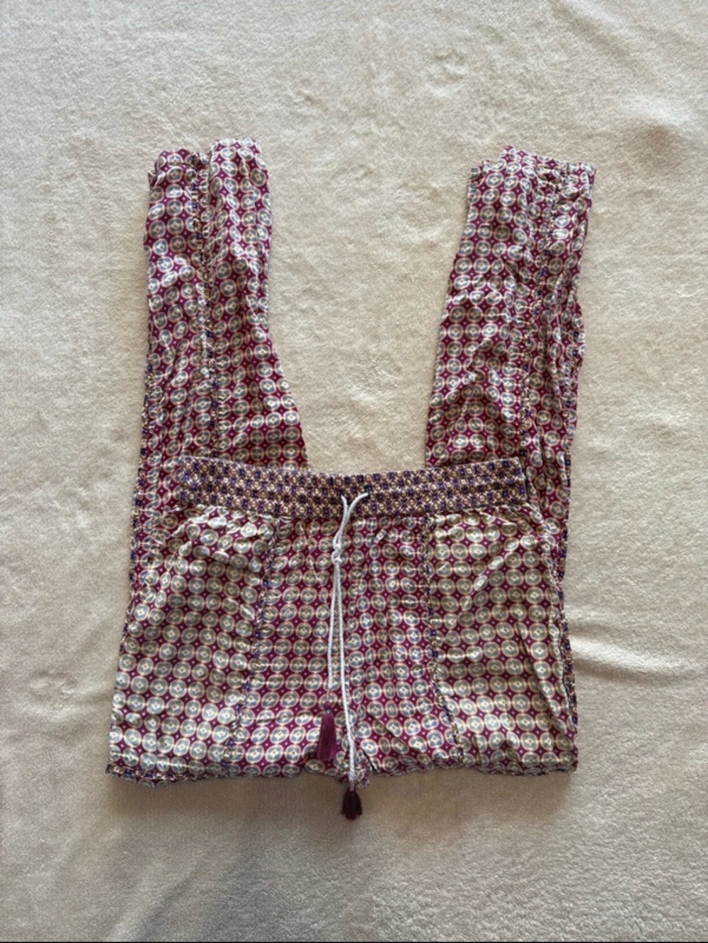 Anthropologie Women’s Geometric Joggers
